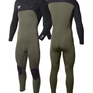 Neopreno Vissla 7 SEAS COMP 4-3 FULL CHEST ZIP-ARM Retour Gratuit