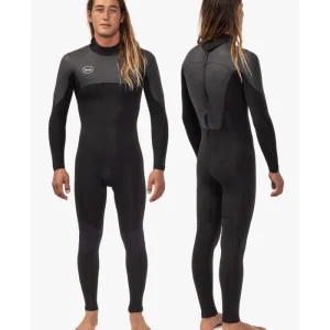 Nouveauté Vissla 7 SEAS 4-3 FULL BACK ZIP-BLS