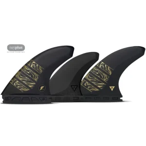 Achat Immédiat Futures Fins VECTOR 3/2 MEDIUM 5 FINS Carbon/Gold Alpha