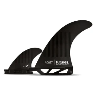 Futures Fins HS 2+1 (6 INCH) Black Compound 6 Seulement Aujourd'hui