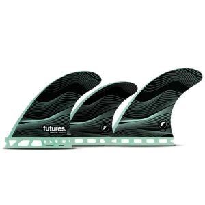 Futures Fins LEGACY F4 5 FINS SET Green Honeycomb Retour Gratuit