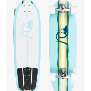 Prix Promo SKATE QUIKSILVER TINT 33.8 TRUCK2 TURQUESA