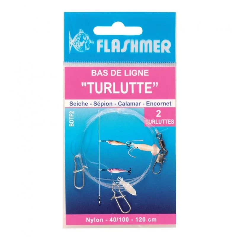 Remise BAS DE LIGNE TURLUTTE FIXE - 2 POTENCES