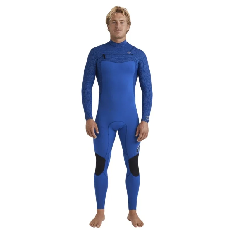 Seulement Aujourd'hui Combinaison Homme Billabong Revolution Natural FZ 4/3mm 2026 - Bleu