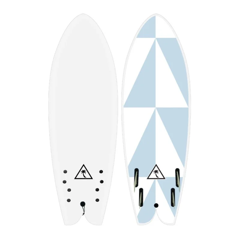 Planche Surf Catch Surf/Odysea Heritage Fish - Quad Fin - White 2025 Acheter Direct