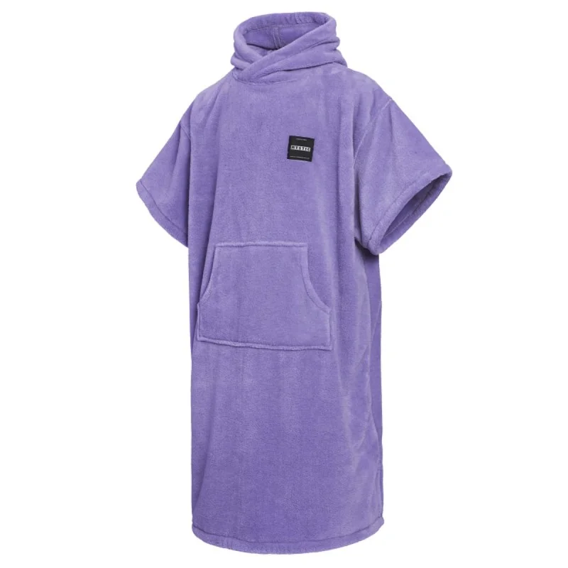 Satisfait Ou Remboursé Poncho Mystic Teddy Iris Blue