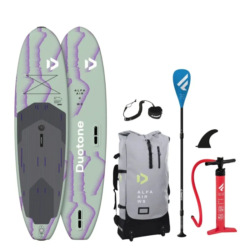 Pack SUP Gonflable Duotone Alfa WS Air 2026 Promotion Saisonnière
