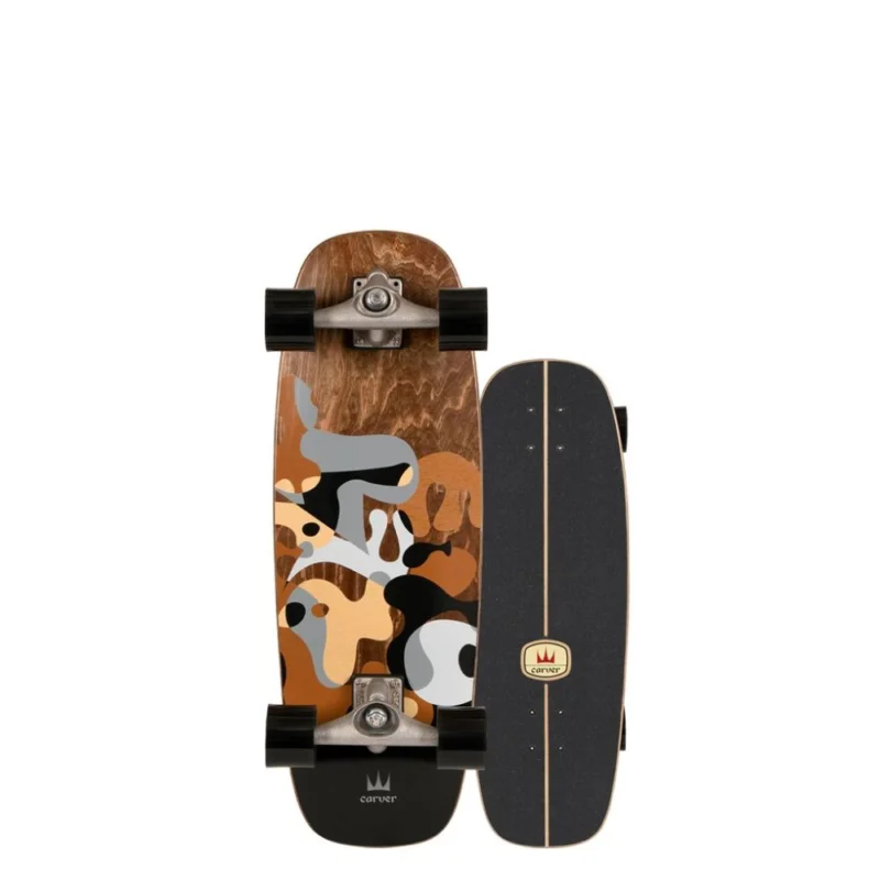 Expédié Aujourd'hui SURF SKATE CARVER GRAY RAY CX 27.5"