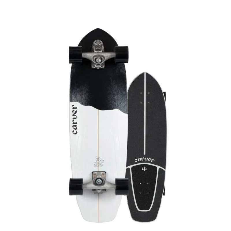SURF SKATE CARVER BLACK TIP C7 32.5" Commande En Gros