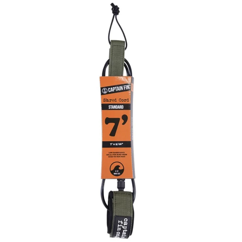 Promotion LEASH CAPTAIN FIN CO. SHRED CORD COMP 7‘