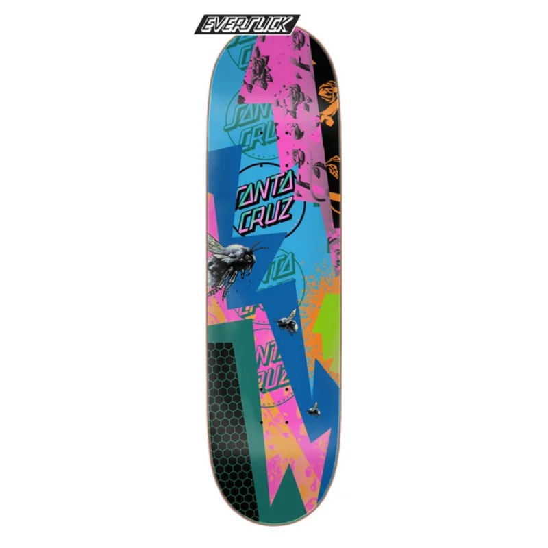 PLANCHE DE SKATE SANTA CRUZ ULTRAVIOLET EVERSLICK 8.5‘‘ Expédition Rapide