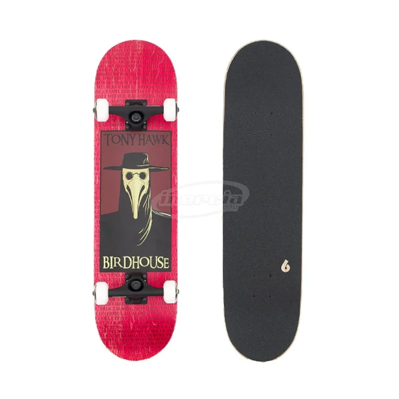 Commande En Gros SKATE BIRDHOUSE STAGE 3 PLAGUE DOCTOR 8.0‘‘