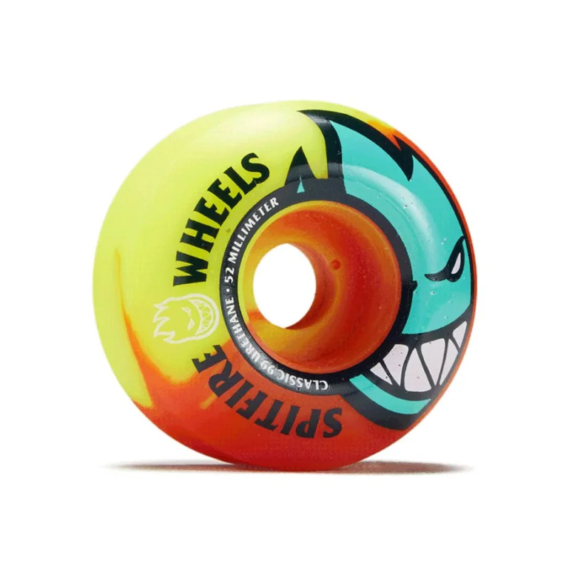 ROUES SPITFIRE BIGHEAD 99 NEON ORG/YLW 52MM Dernier Modèle