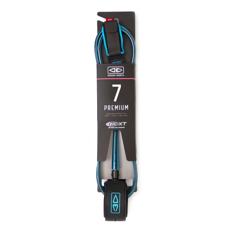 LEASH NO USAR OCEAN EARTH PREMIUM ONE XT 7‘ Nouveauté