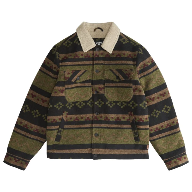 MANTEAU BILLABONG BARLOW SHERPA Pas Cher