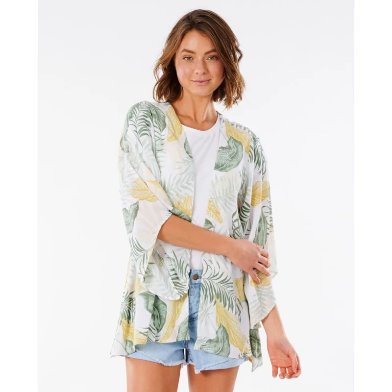 Dernier Modèle CHEMISE RIP CURL COASTAL PALMS KIMONO
