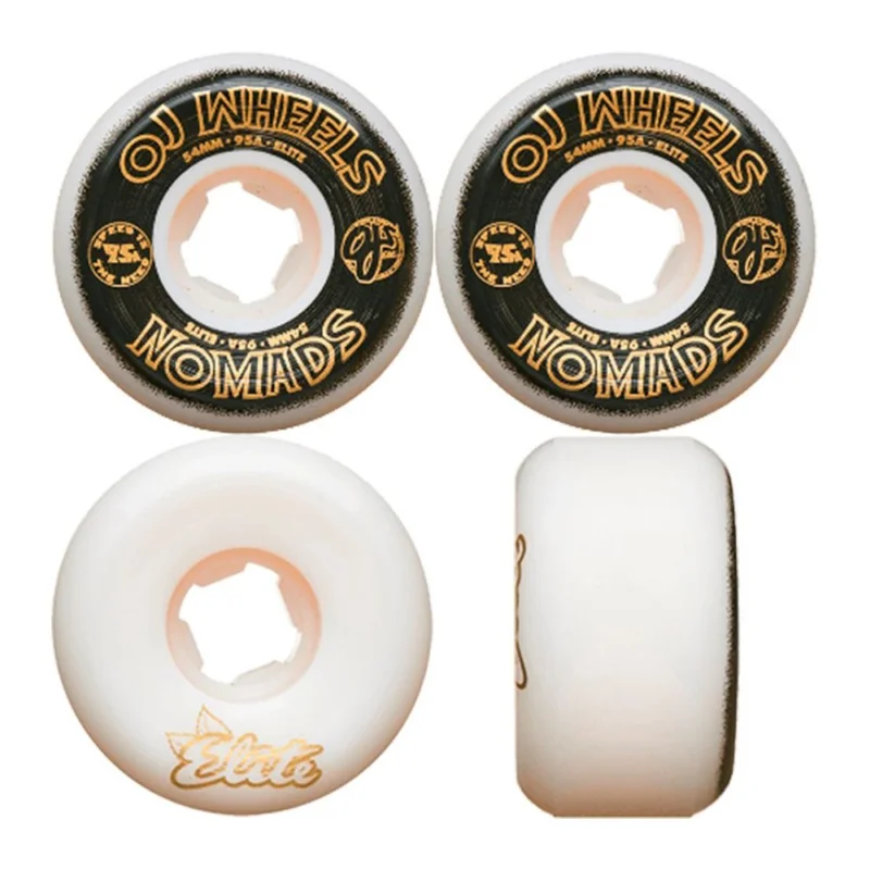 ROUES OJ WHEELS ELITE NOMADS 54MM Expédition Rapide