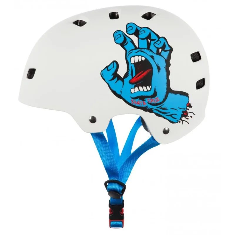 CASQUE BULLET X SANTA CRUZ SCREAMING HAND BLANCO Petit Prix