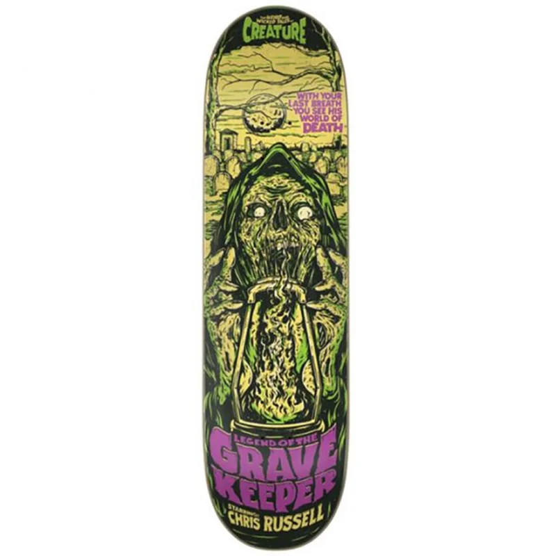Nouveauté PLANCHE DE SKATE CREATURE RUSSELL WICKED TALES 8.5‘‘