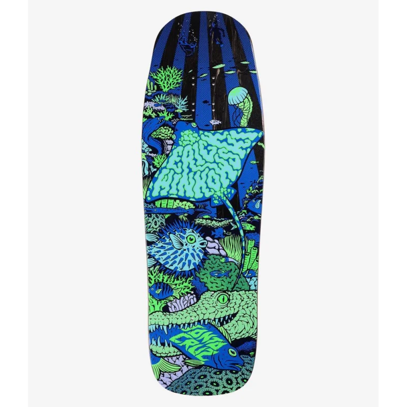 Expédié Aujourd'hui PLANCHE DE SKATE SANTA CRUZ WINKOWSKI AQUATIC NIGHT SHAPED 10.0‘‘