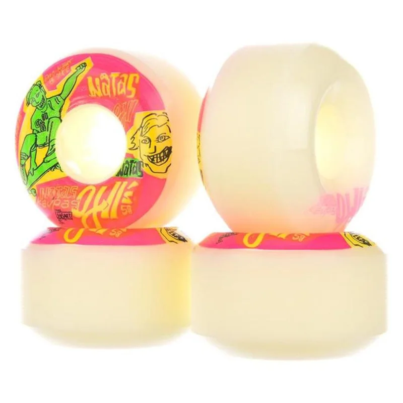 ROUES OJS NATAS KAUPAS2 NEON ORIGINAL HARDLIN 58MM Dernière Chance