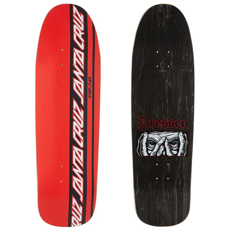 PLANCHE DE SKATE SANTA CRUZ DRESSEN EYES EVERSLICK 9.31‘‘ Super Prix