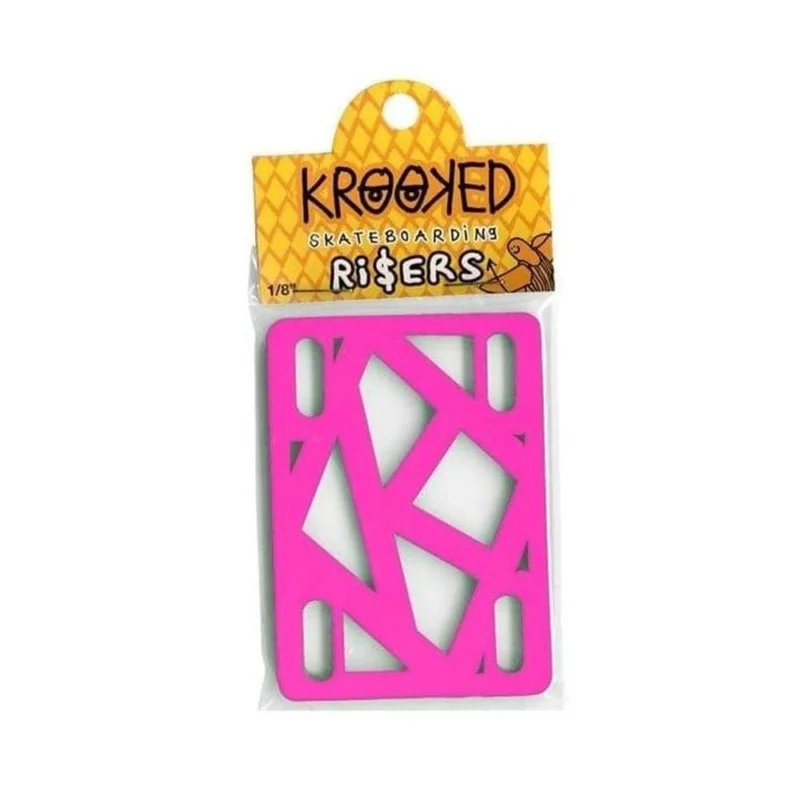 RISER PADS KROOKED RISER HOT PINK 1/8 Promotion