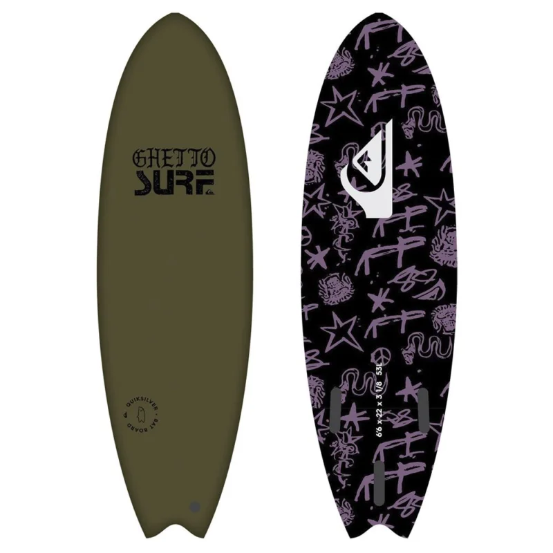 Seulement Aujourd'hui PLANCHE DE SURF QUIKSILVER QS BAT 6‘6‘‘