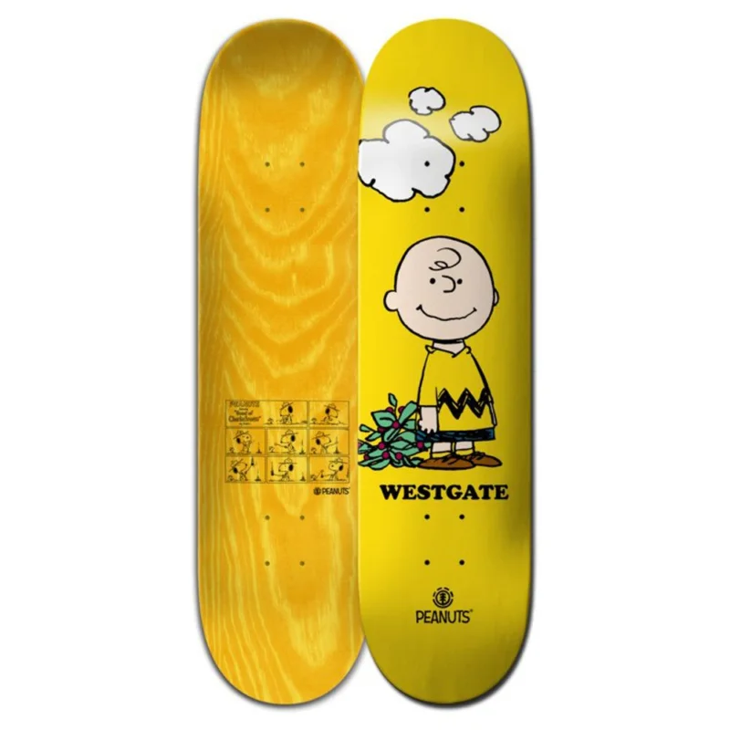 Vente Flash PLANCHE DE SKATE ELEMENT PEANUTS CHARLIE B 8"