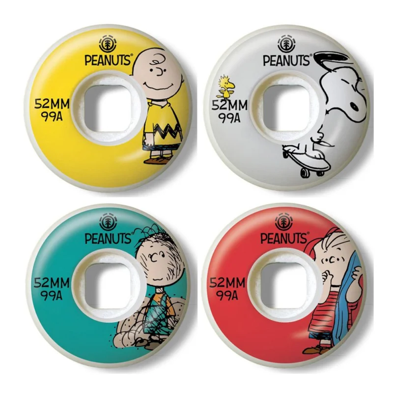 ROUES ELEMENT PEANUTS SQUAD 52MM Commande En Gros