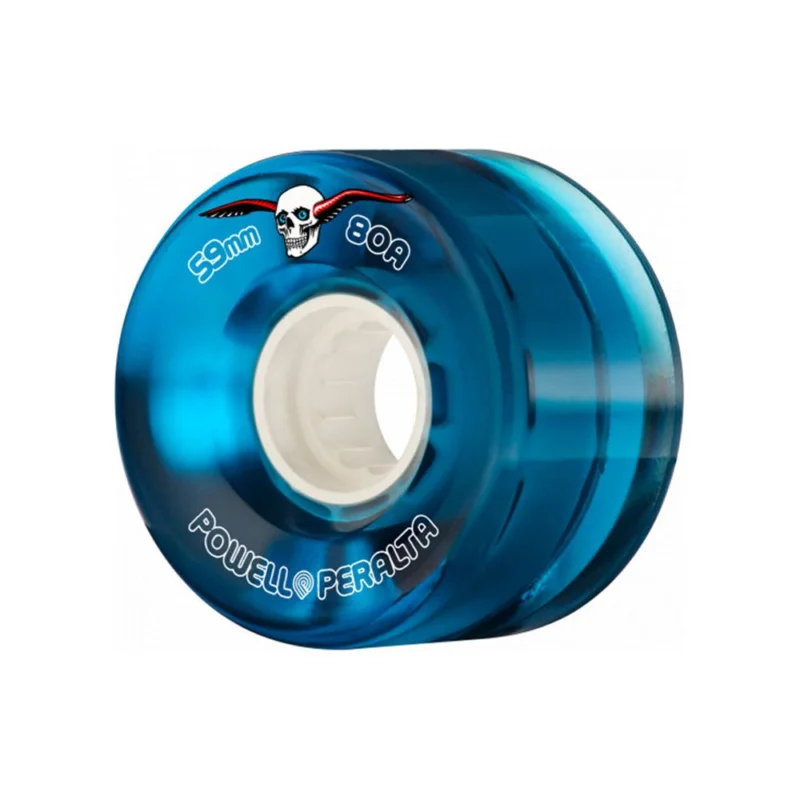 ROUES POWELL PERALTA H8 CLEAR CRUISER 80A 59MM Offre Spéciale
