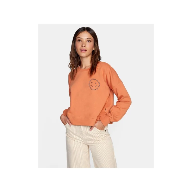FELPA RVCA KEEP SMILING Vente Directe