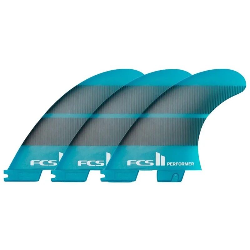Petit Prix DERIVES FCS II PERFORMER NEO GLASS M TRI-FINS - TEAL
