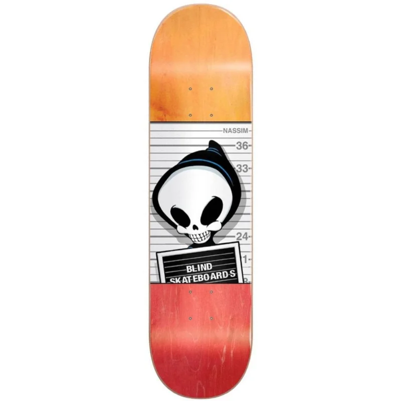 PLANCHE DE SKATE BLIND NASSIM REAPER MUG SHOT R7 8,125‘‘ Expédié Aujourd'hui