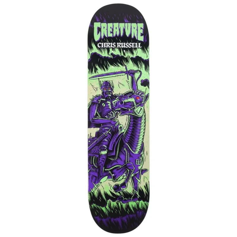 Promotion Saisonnière PLANCHE DE SKATE CREATURE RUSSELL HORSEMAN VX 8.6‘‘