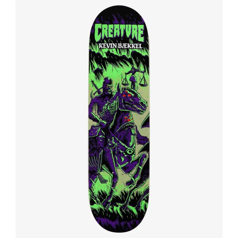 PLANCHE DE SKATE CREATURE BAEKKEL HORSEMAN VX 8.5‘‘ Populaire