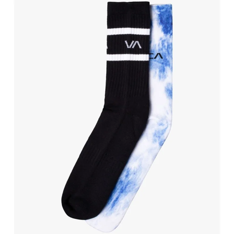 CHAUSSETTES RVCA 2PK RVCA TIE DYE Bon Marché