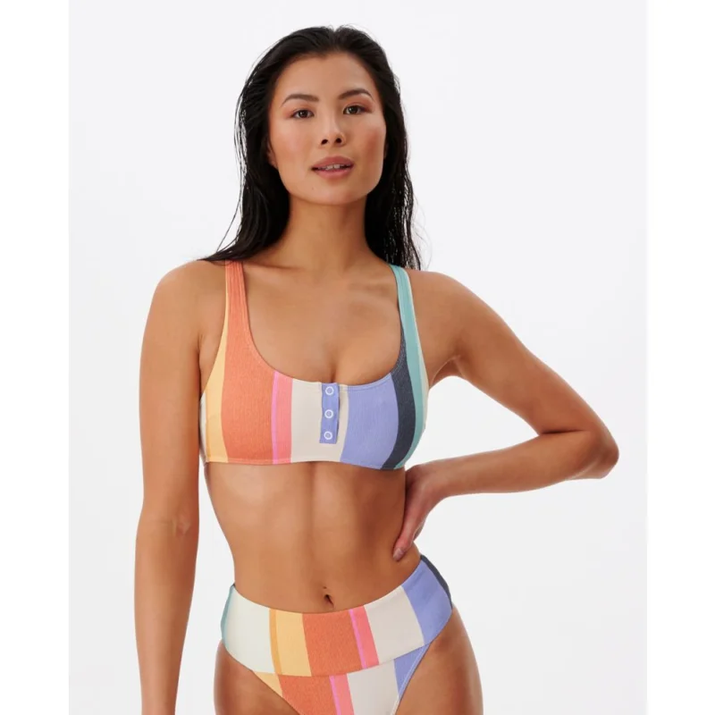 Remise TOP BIKINI RIP CURL HEAT WAVE HENLEY