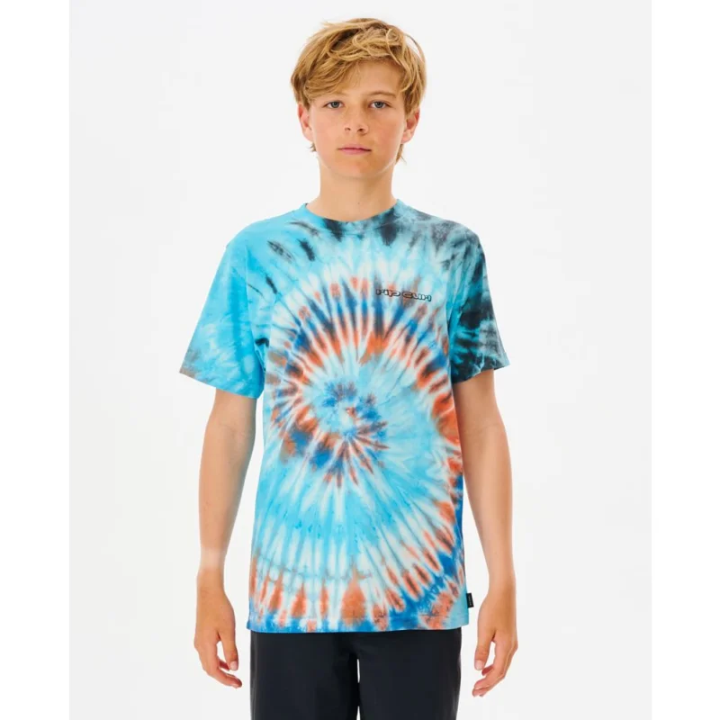 Expédition Rapide T-SHIRT RIP CURL COSMIC TIDES TIE DYE