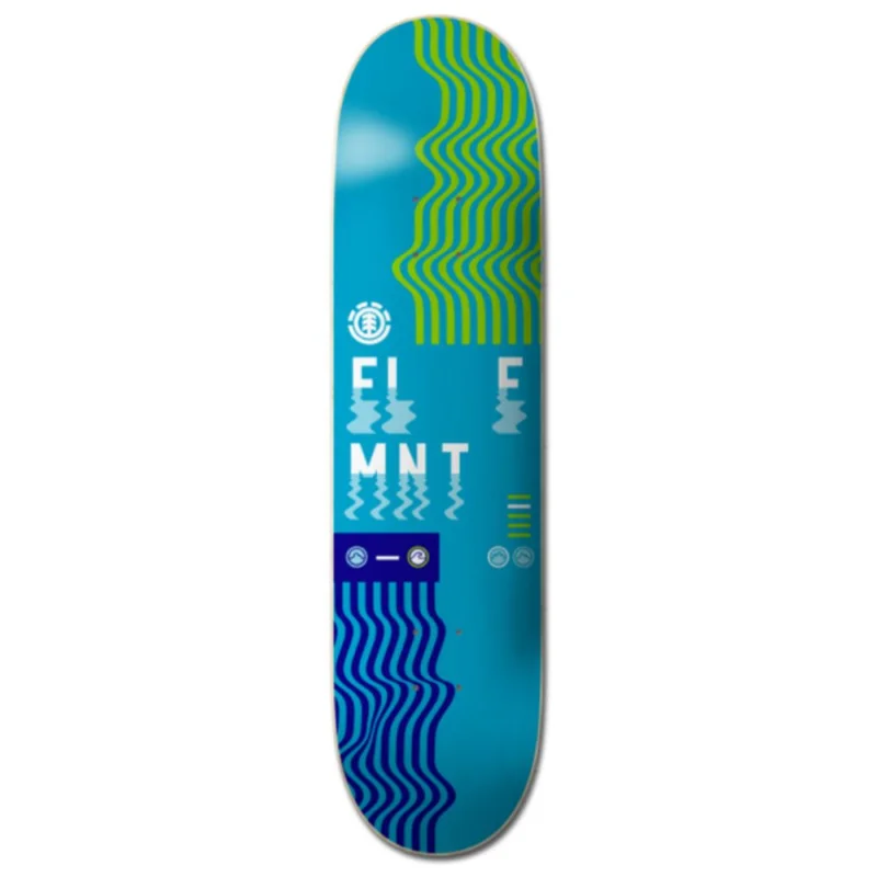 Bon Marché PLANCHE DE SKATE ELEMENT DISCONNECT WATER 8.25‘‘