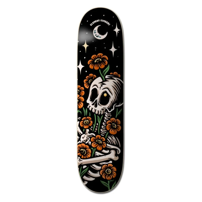 Soldes PLANCHE DE SKATE ELEMENT TIMBER LATE BLOOMERS BYGO 8.5‘‘