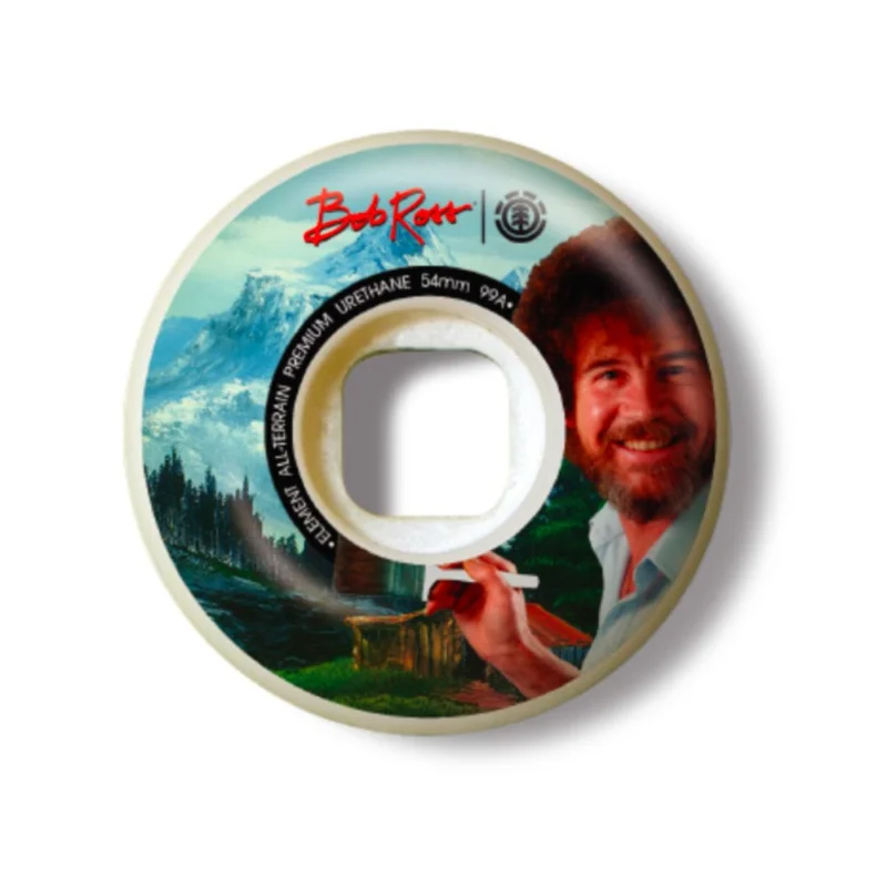 Livraison Express ROUES ELEMENT BOB ROSS HAPPY PAINTER 54MM