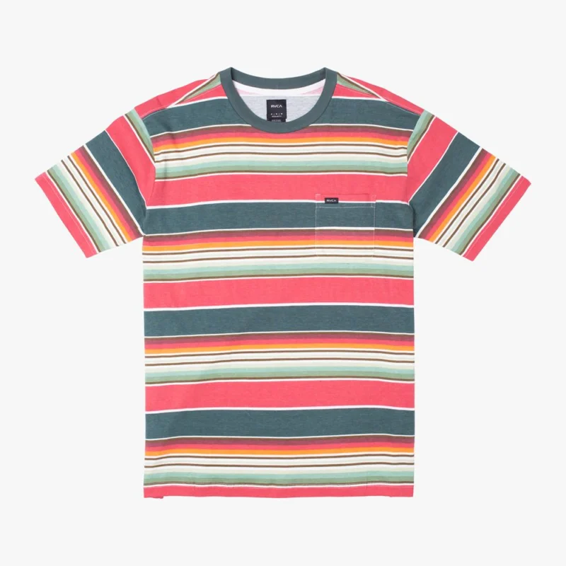 Affaire À Saisir T-SHIRT RVCA TORTUGA STRIPE