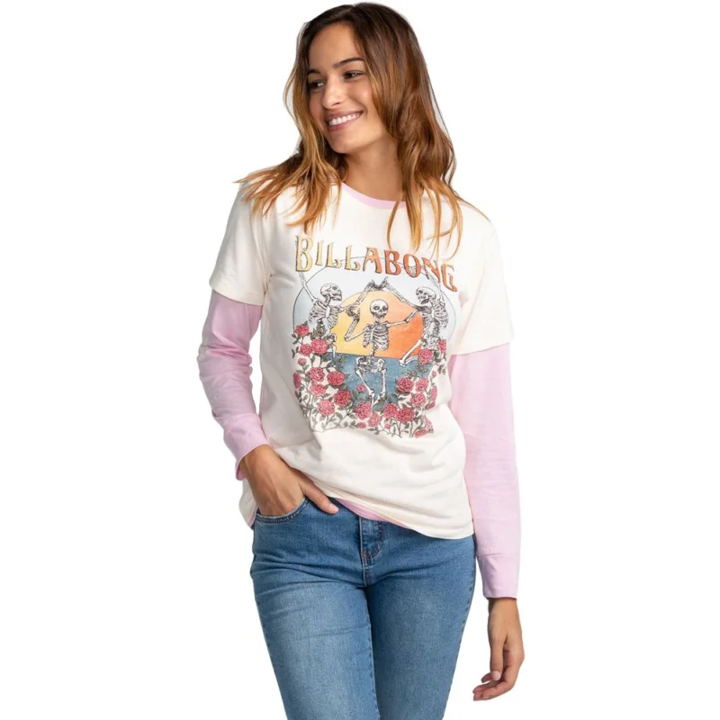 Pas Cher T-SHIRT BILLABONG MORNING SUN