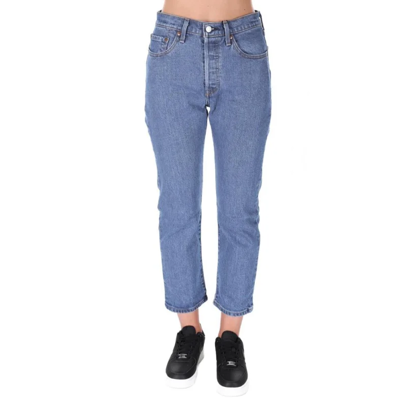 PANTALON LEVI‘S 501 CROP JIVE STONEWASH Produit De Marque