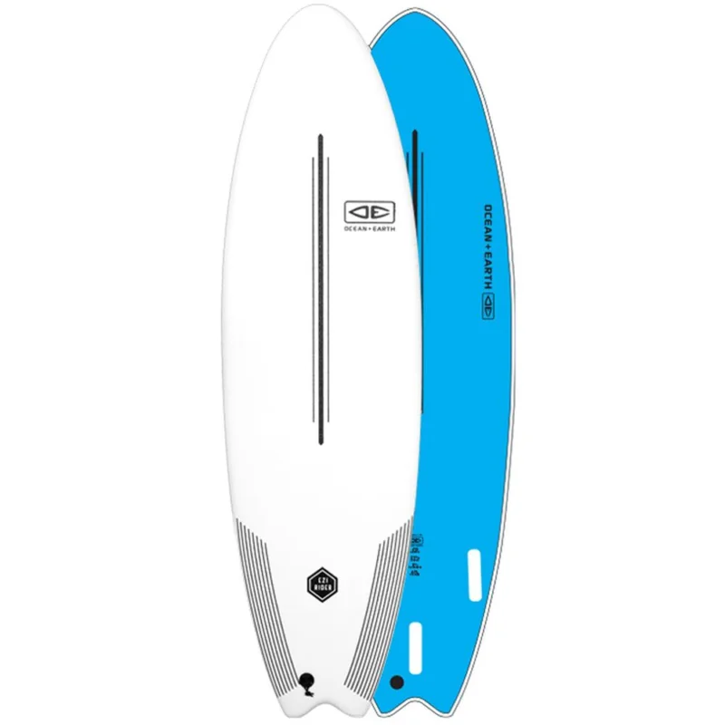 PLANCHE DE SURF OCEAN EARTH EZI RIDER 6‘6‘‘ - WHITE Meilleur Choix