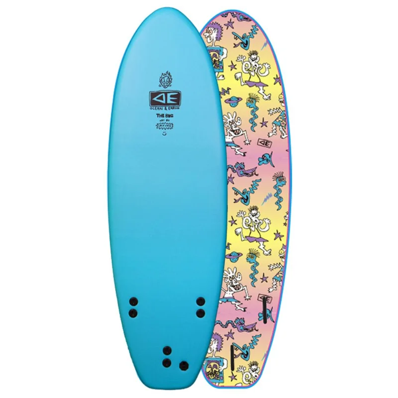 PLANCHE DE SURF OCEAN EARTH FREAKS BUG 6‘0‘‘ Promotion