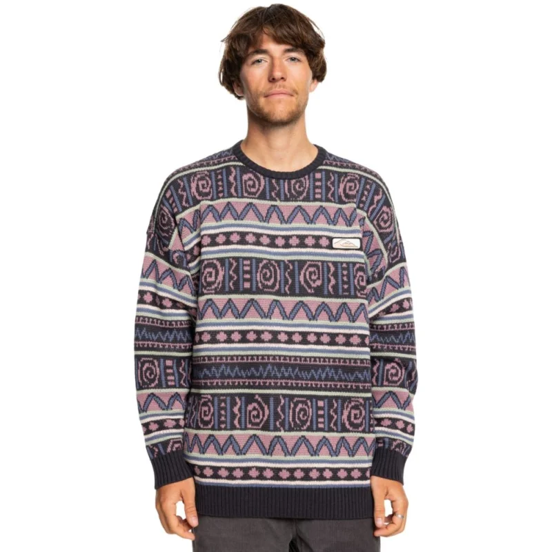 TRICOTE QUIKSILVER PURPLE VISION Réduction