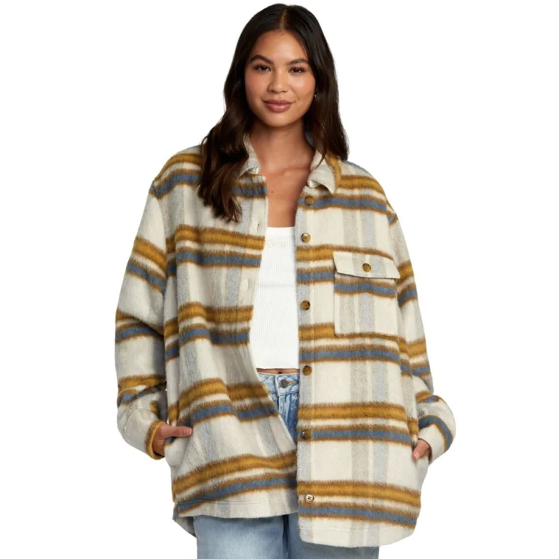 MANTEAU RVCA BIRDIE WOOL BLEND Prix Cassé