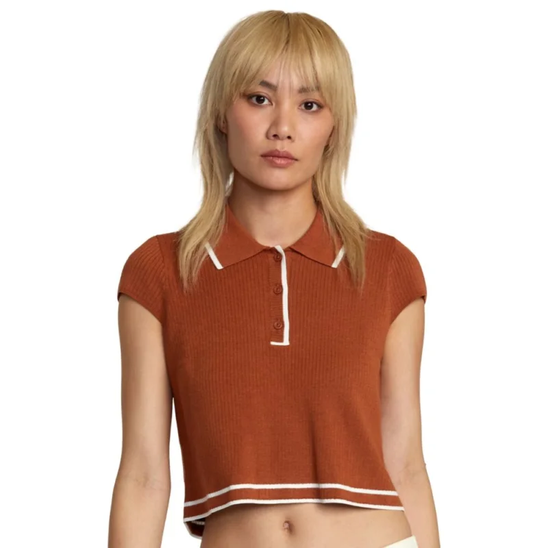 T-SHIRT RVCA JULES SWEATER TOP Promotion Saisonnière